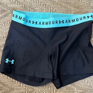 Under armour spandex shorts
